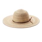 Women's Chaps Straw Sun Hat, Med Brown