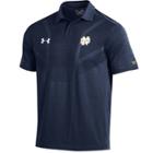 Men's Under Armour Notre Dame Fighting Irish Tour Polo, Size: Xxl, Blue (navy)