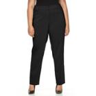 Plus Size Apt. 9&reg; Torie Curvy Fit Straight-leg Dress Pants, Women's, Size: 22 W, Black