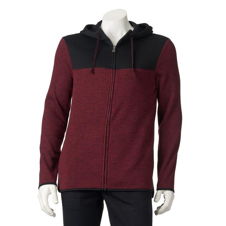 Big & Tall Urban Pipeline Fleece Hoodie, Men's, Size: Xl Tall, Red