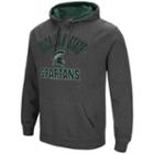 Men's Campus Heritage Michigan State Spartans Pullover Hoodie, Size: Medium, Oxford