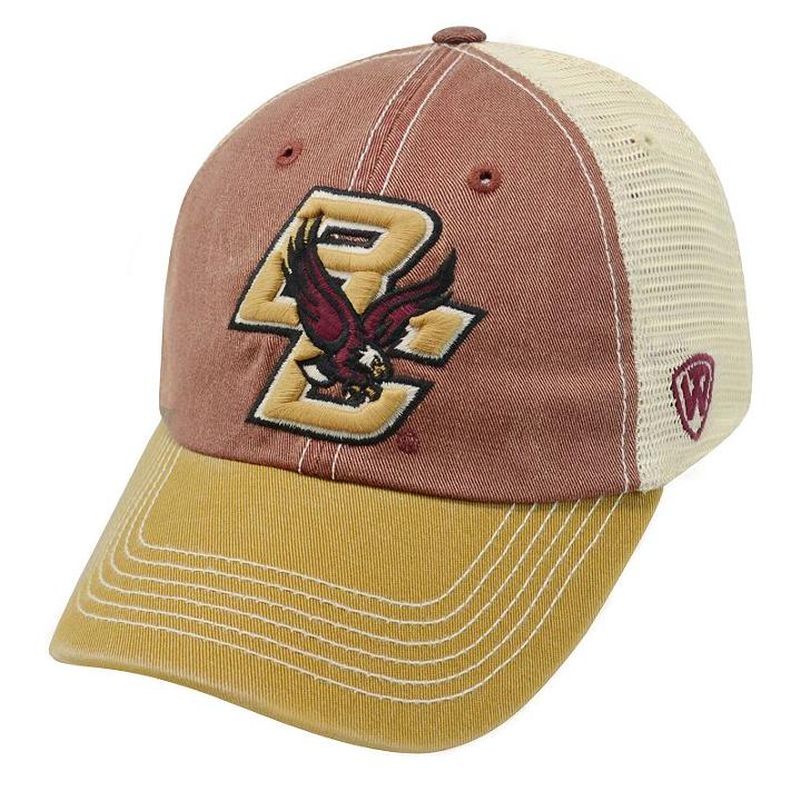 Adult Top Of The World Boston College Eagles Offroad Cap, Men's, Med Red