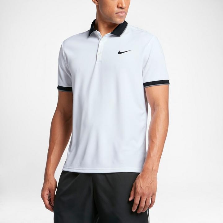 Men's Nike Tennis Polo, Size: Xl, White