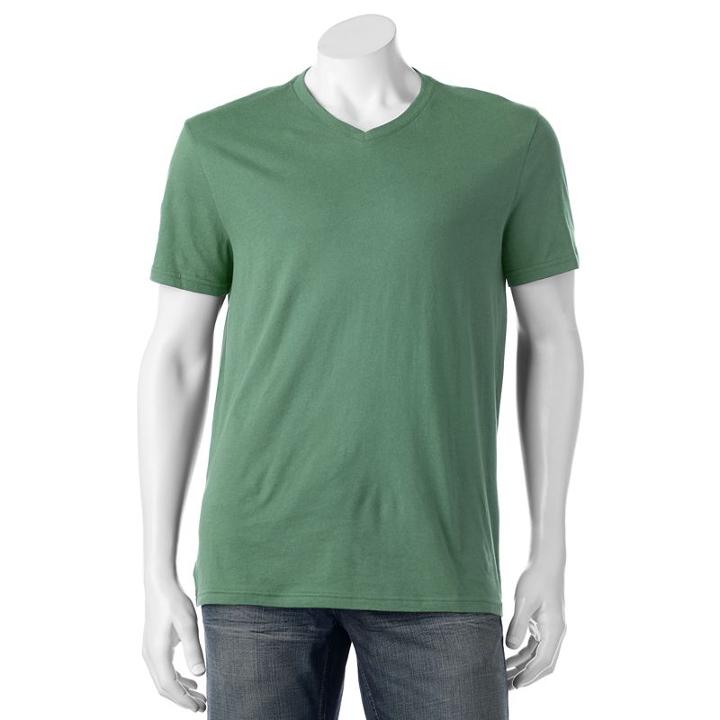 Men's Sonoma Goods For Life&trade; Everyday Classic-fit Tee, Size: Medium, Med Green