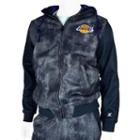Men's Zipway Los Angeles Lakers Denim Effect Fleece Hoodie, Size: Large, Ovrfl Oth