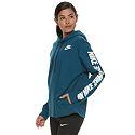 Women's Nike Sportswear Advance 15 Long Sleeve Hoodie, Size: Small, Med Blue