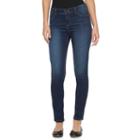 Women's Juicy Couture Flaunt It Skinny Jeans, Size: 6 T/l, Dark Blue