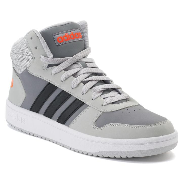 Adidas Neo Hoops Vs Mid 2.0 Men's Basketball Shoes, Size: 11.5, Med Grey