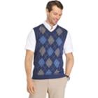 Big & Tall Van Heusen Classic-fit Argyle Sweater Vest, Men's, Size: Xl Tall, Blue Other