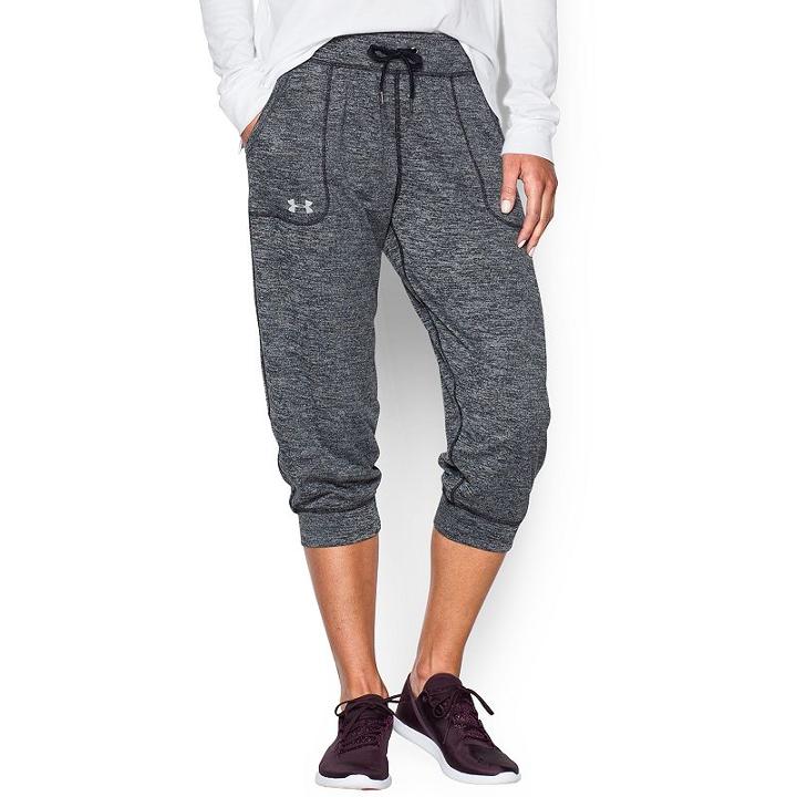 Women's Under Armour Tech Capris, Size: Large, Grey Other