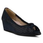 Spring Step Lucina Women's Wedges, Size: 37, Blue (navy)
