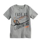 Disney / Pixar Cars Boys 4-12 Lightning Mcqueen Softest Graphic Tee By Jumping Beans&reg;, Size: 7, White