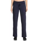 Women's Danskin Drawstring Lounge Pants, Size: Large, Blue (navy)
