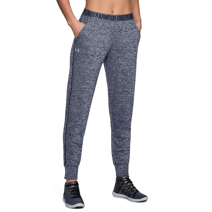 Women's Under Armour Play Up Twist Pants, Size: Large, Blue (navy)