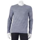 Men's Apt. 9&reg; Jaspe Modern-fit Interloop Texture-striped Tee, Size: Xxl, Blue