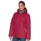 Women's Zeroxposur Brielle Hooded 3-in-1 Systems Jacket, Size: Medium, Brt Purple