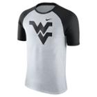 Men's Nike West Virginia Mountaineers Raglan Tee, Size: Medium, Natural