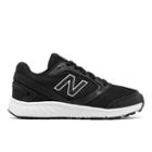 New Balance 455 Boys' Lace-up Running Shoes, Size: 6, Black