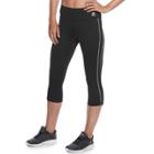 Women's Fila Sport&reg; Flat Piping Capri Leggings, Size: Xl, Oxford
