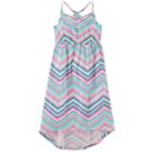 Girls' 4-12 Oshkosh B'gosh&reg; Print High-low Hem Midi Dress, Size: 4-5, Blue (wash)