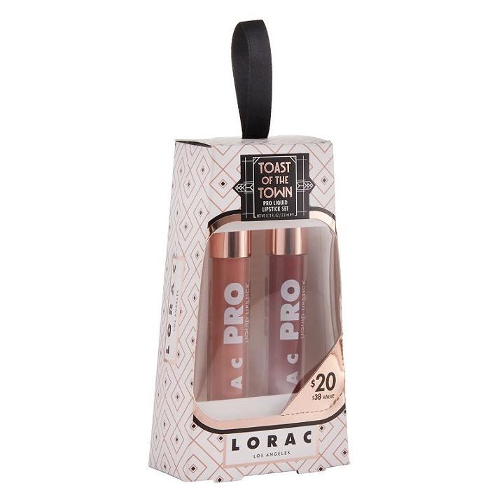Lorac 2-pc. Toast Of The Town Pro Liquid Lipstick Gift Set - Limited Edition, Multicolor
