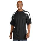 Big & Tall Russell Athletic Dri-power Raglan Tee, Men's, Size: 4xlt, Black