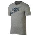 Men's Nike Dri-fit Golf Logo Tee, Size: Xl, Grey Other