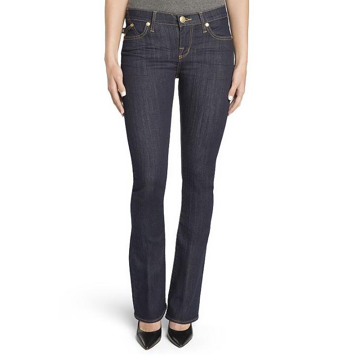 Women's Rock & Republic&reg; Denim Rx&trade; Kasandra Bootcut Jeans, Size: 6 Avg/reg, Dark Blue