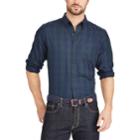 Big & Tall Chaps Classic-fit Easy-care Button-down Shirt, Men's, Size: 3xl Tall, Green