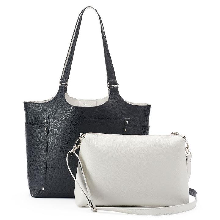 Rosetti Karen 4-poster Shoulder Bag With Crossbody Bag, Women's, Black