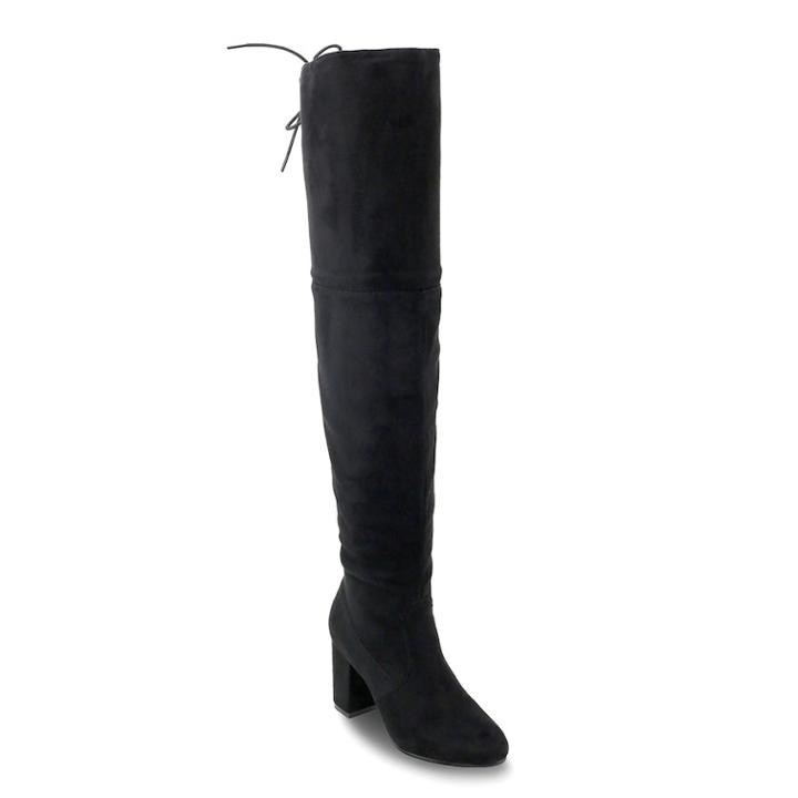 Olivia Miller Holtsville Women's Over-the-knee Boots, Size: 9, Black