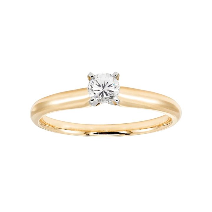 Evergreen Diamonds 1/2 Carat T.w. Igl Certified Lab-created Diamond Solitaire Engagement Ring, Women's, Size: 10, White