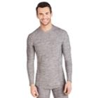 Big & Tall Climatesmart By Cuddl Duds&reg; Climate Sport Crewneck Tee, Men's, Size: Xl Tall, Med Grey