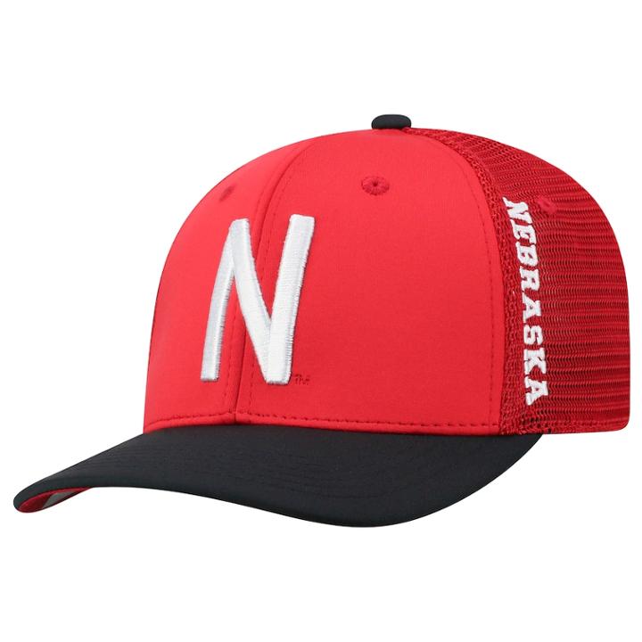 Adult Top Of The World Nebraska Cornhuskers Chatter Memory-fit Cap, Men's, Med Red