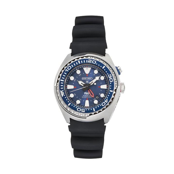 Seiko Men's Prospex Kinetic Dive Watch - Sun065, Black