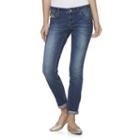 Juniors' Hydraulic Embellished Skinny Jeans, Girl's, Size: 15, Brt Blue