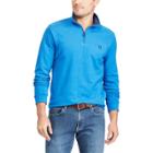Big & Tall Chaps Regular-fit Quarter-zip Pullover, Men's, Size: Xl Tall, Blue