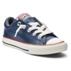 Kid's Converse Chuck Taylor All Star Street Slip Leather Sneakers, Boy's, Size: 12, Blue Other