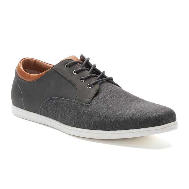 Sonoma Goods For Life&trade; Lyden Men's Casual Oxford Shoes, Size: 10, Grey