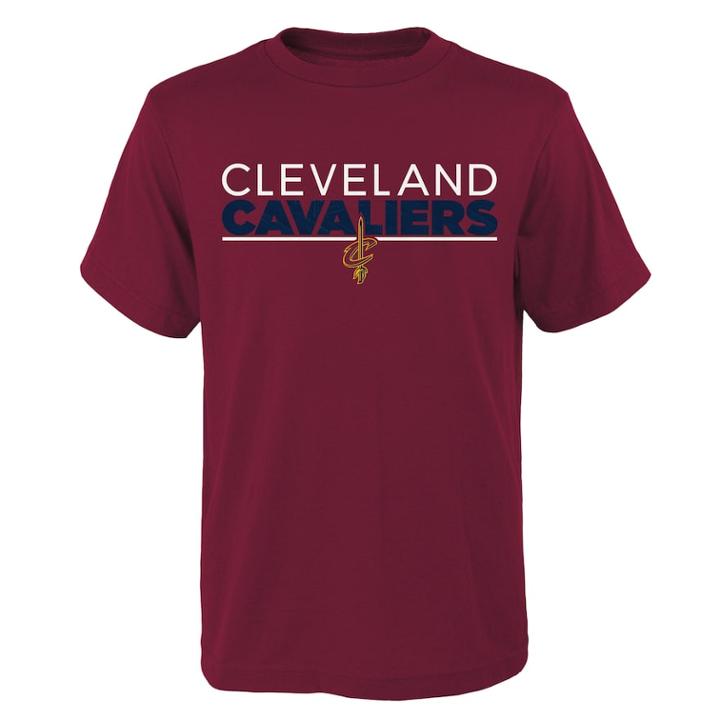 Boys 4-18 Cleveland Cavaliers Tactic Tee, Size: 4-5, Dark Red