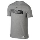 Men's Nike Baseball Tee, Size: Small, Grey Other