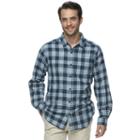 Men's Columbia Hardy Ridge Classic-fit Plaid Button-down Shirt, Size: Large, Blue Other