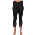 Women's Jockey Sport Sequence Mesh Capri Leggings, Size: Large, Oxford