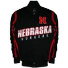 Men's Franchise Club Nebraska Cornhuskers Select Twill Jacket, Size: 3xl, Black