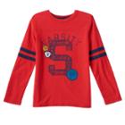 Boys 4-7x Sonoma Goods For Life&trade; Varsity Stripes Graphic Tee, Boy's, Size: 4, Red