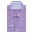 Men's Van Heusen Air Regular-fit Stretch Dress Shirt, Size: 16.5-32/33, Purple Oth