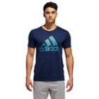 Men's Adidas Logo Tee, Size: Medium, Blue (navy)