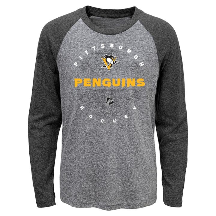 Boys 4-18 Pittsburgh Penguins Promo Tee, Size: 6-7, Grey