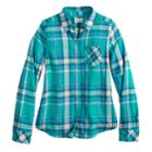 Girls 7-16 & Plus Size So&reg; Plaid Button-down Shirt, Size: 16, Med Blue