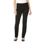 Women's Haggar&reg; Sublime Comfort Pull-on Jeggings, Size: 8, Black